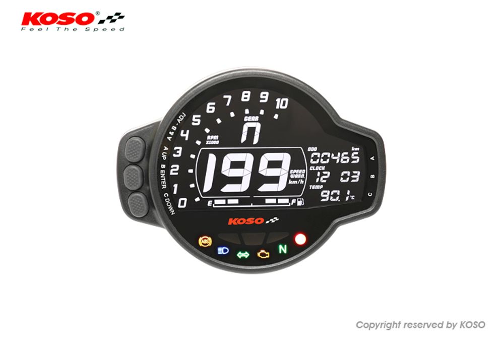 MS-01 Speedometer Digital speedometer with ABE