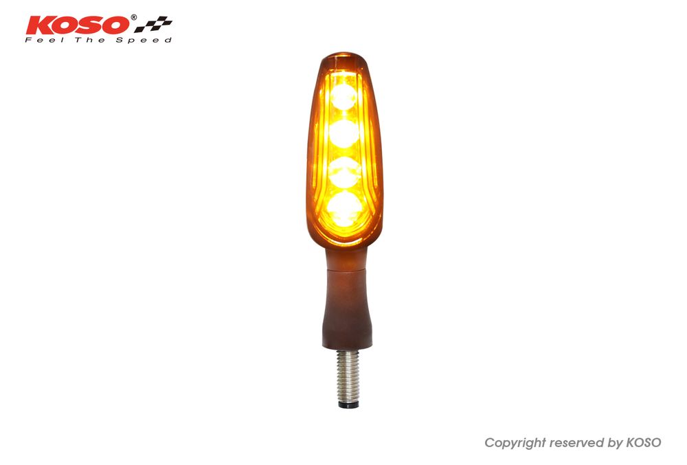 Z 3 LED indicators, E-approved (pair of 2 pieces)