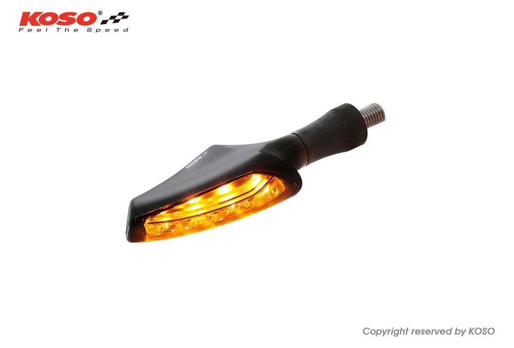 Z 3 LED indicators, E-approved (pair of 2 pieces)