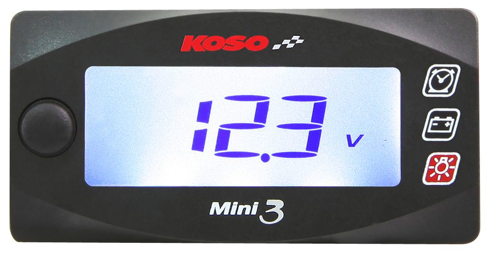 Instructions Voltmeter + Clock Mini 3 (illuminated)