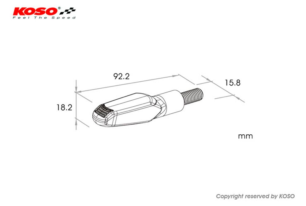 GW-01 Lauflicht - Blinker E-geprüft