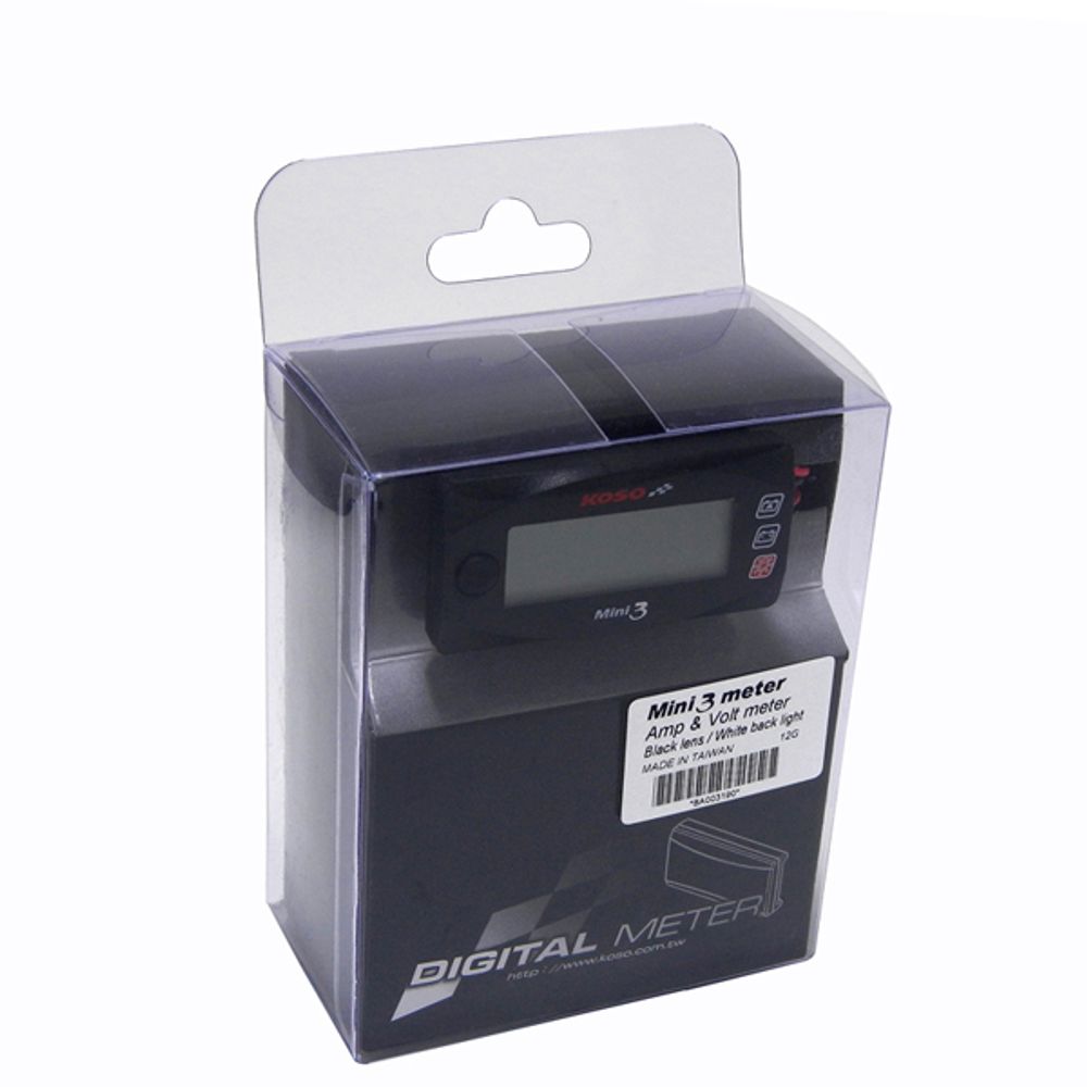 Anleitung Ampere + Volt Meter Mini 3 (beleuchtet)