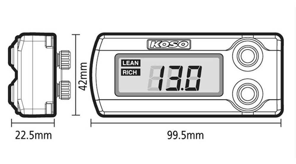 Anleitung Lambda Meter - wide band (beheizte Sonde)