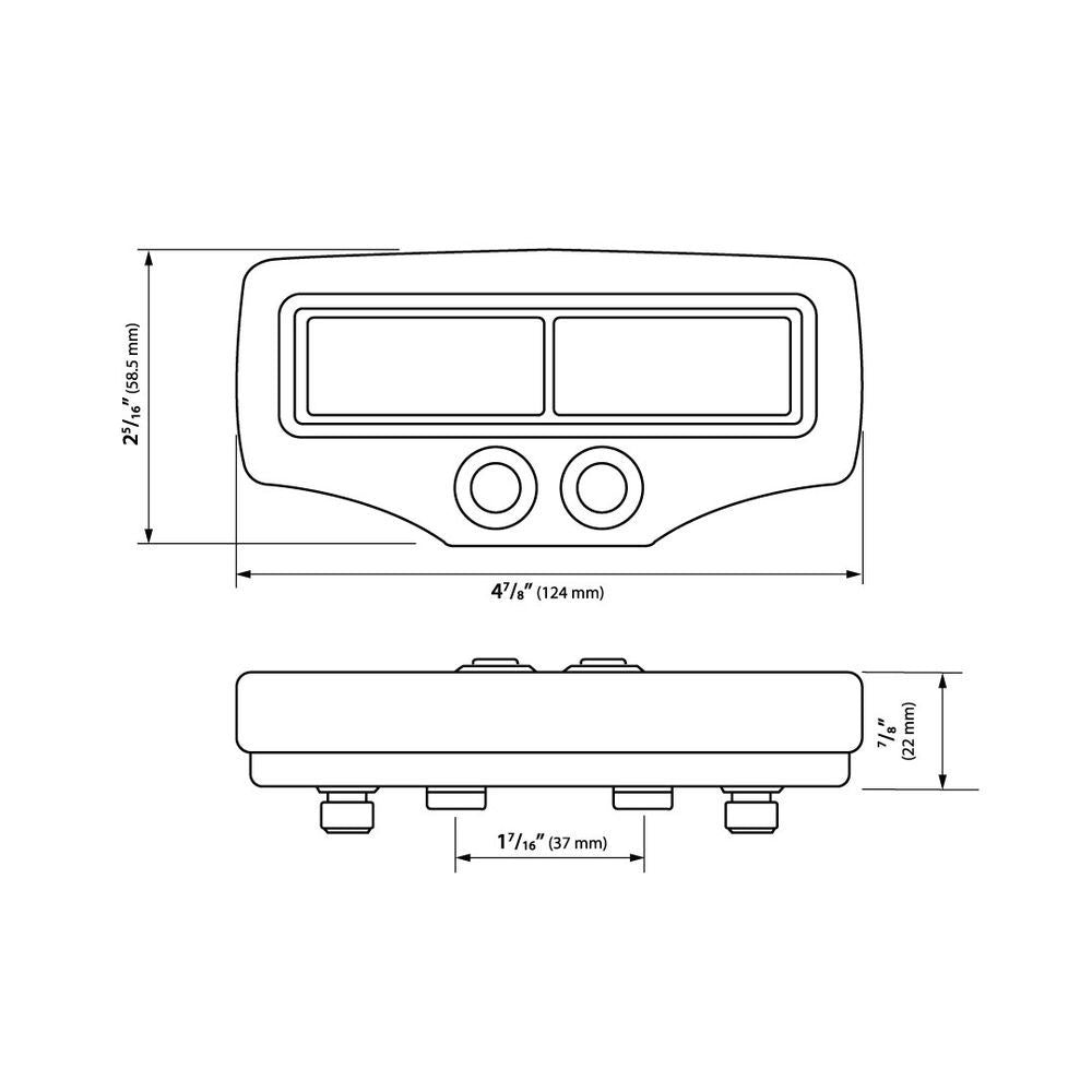 EGT-02 EVO | Dual exhaust gas temperature data logger