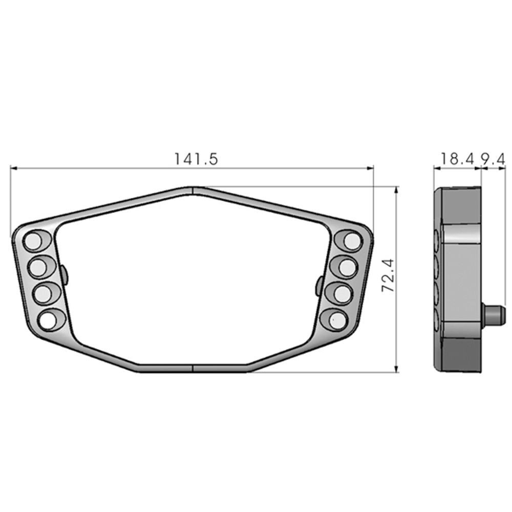 Signalleuchtenkit fuer DB-02 / DB-02R