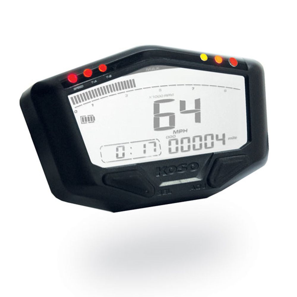 Anleitung DB-02, mini Racing-Cockpit, Speed, RPM, E-Prüfzeichen, Off-Road Version mit interner Strom