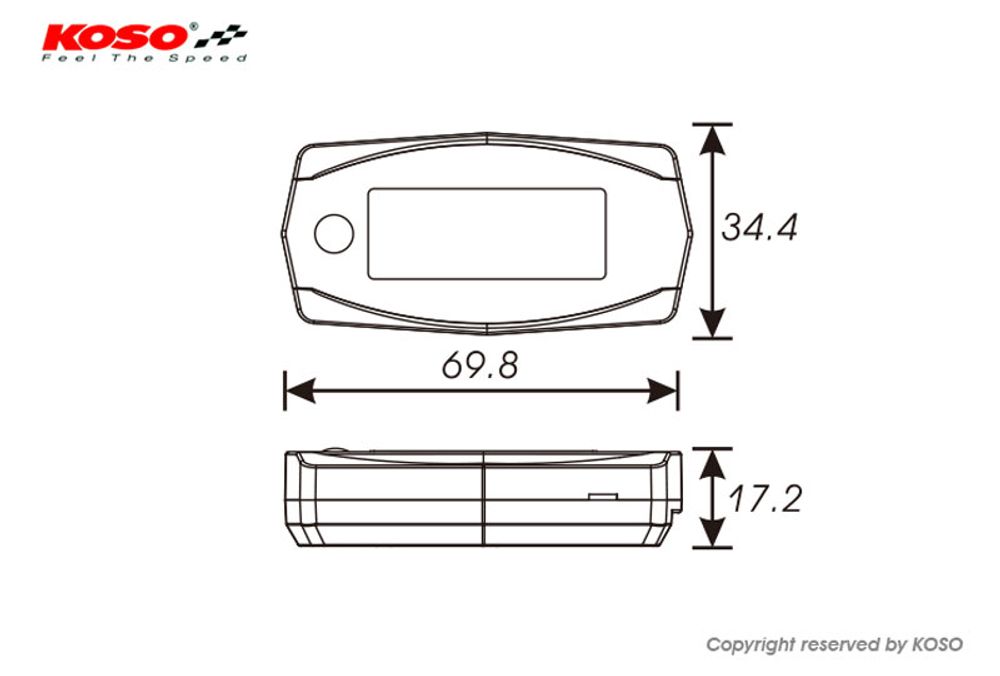 Mini 4 - RPM Drehzahlmesser