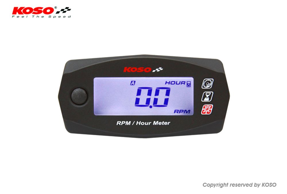 Instructions for speed and engine running time meter - Mini 4