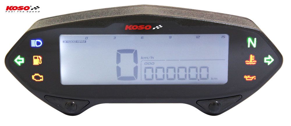 DB01RN Tachometer mit Drehzahlmesser, mit E-Zeichen mit ABE