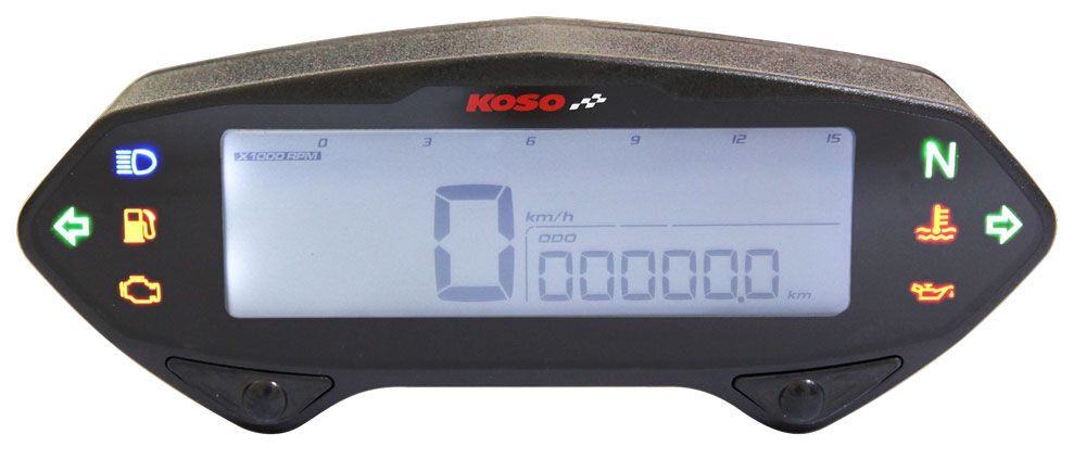 Anleitung DB01RN Tachometer mit Drehzahlmesser, mit E-Zeichen mit ABE