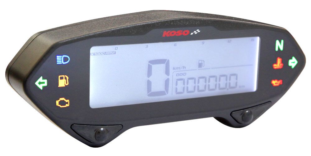 Anleitung DB01RN Tachometer mit Drehzahlmesser, mit E-Zeichen mit ABE