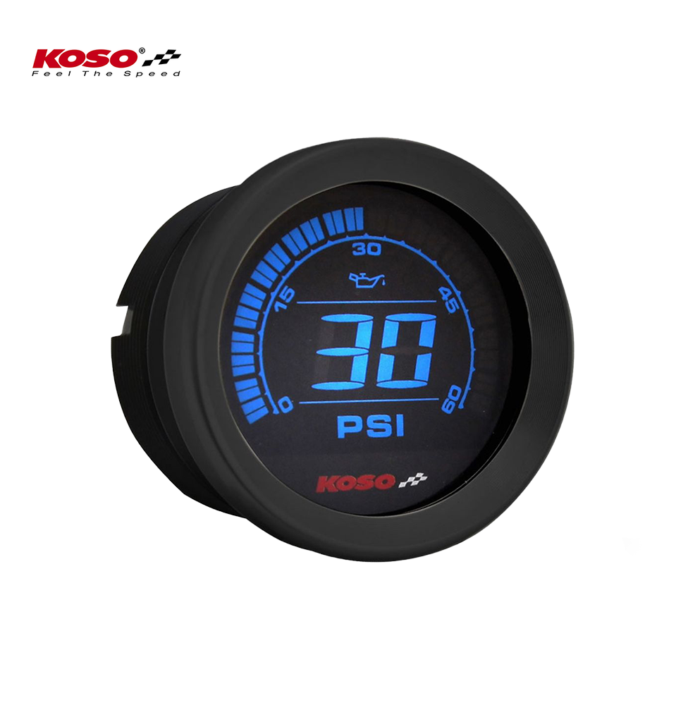 HD digital oil pressure display