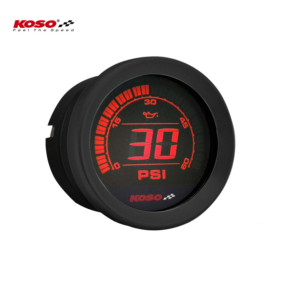 HD digital oil pressure display