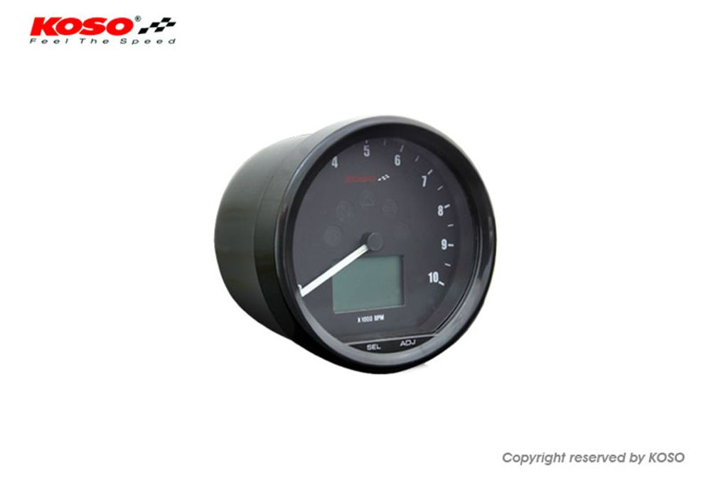 D64 Custom Style Multimeter black 10000 rpm with ABE/KBA