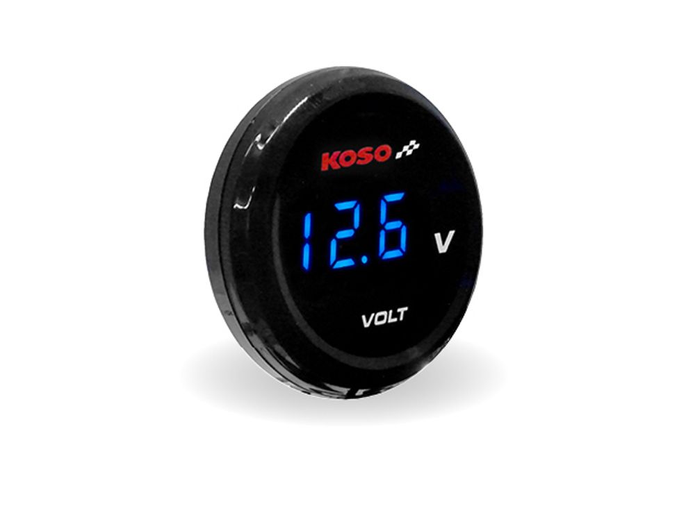 Anleitung Koso Coin Voltmeter blaue Anzeige