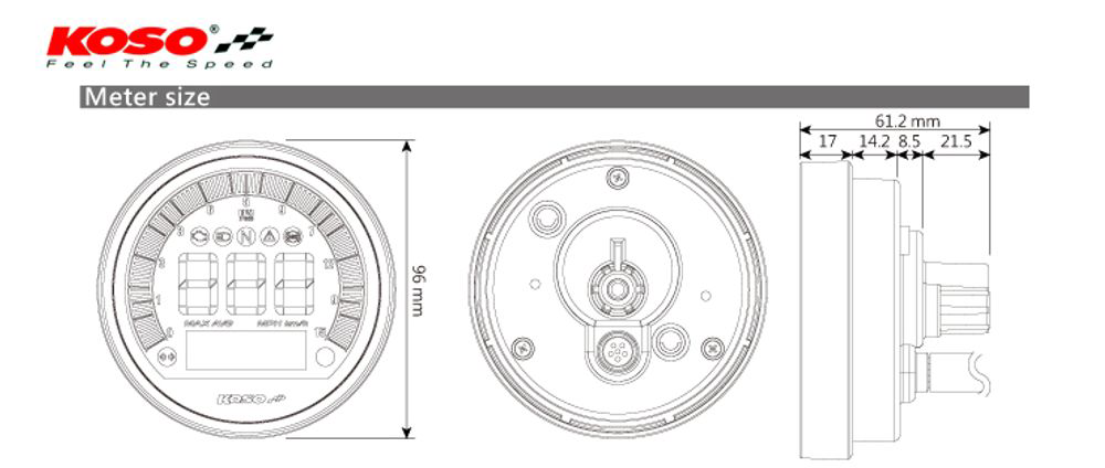 DL-04 B suitable for Yamaha Bolt (2022) *