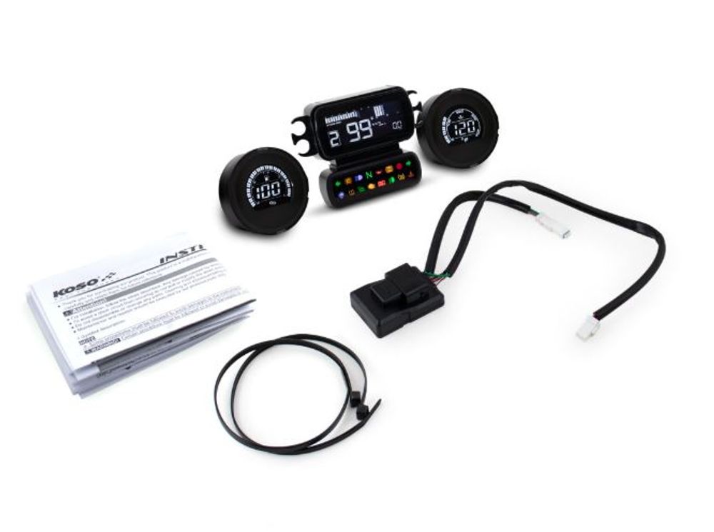 KOSO D2 Multifunktions Meter passend für HD Baggers 2014-2023