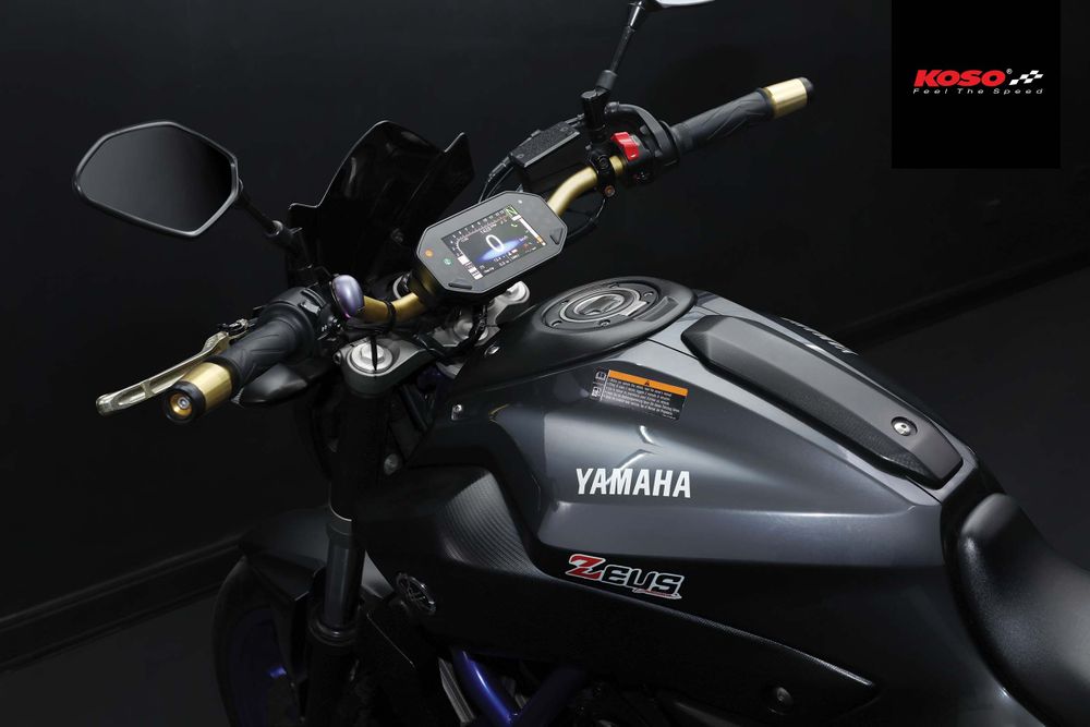 Koso RX4 passend für Yamaha MT-07 (2014-2020), MT-09 (2014-2016) , XSR 700 (2015-2021), XSR900 (2016-2021) ®