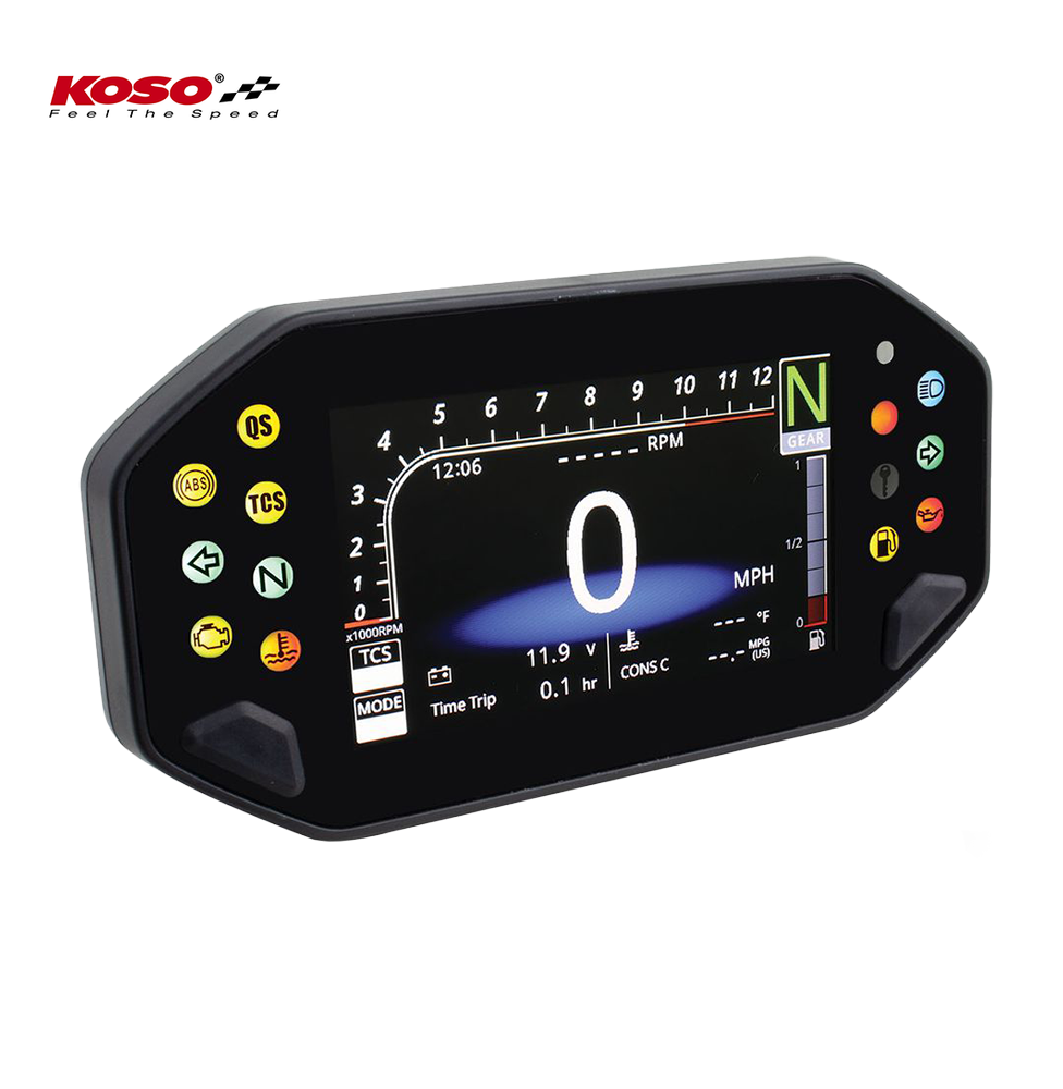 Koso RX4 passend für Yamaha MT-07 (2014-2020), MT-09 (2014-2016) , XSR 700 (2015-2021), XSR900 (2016-2021) ®