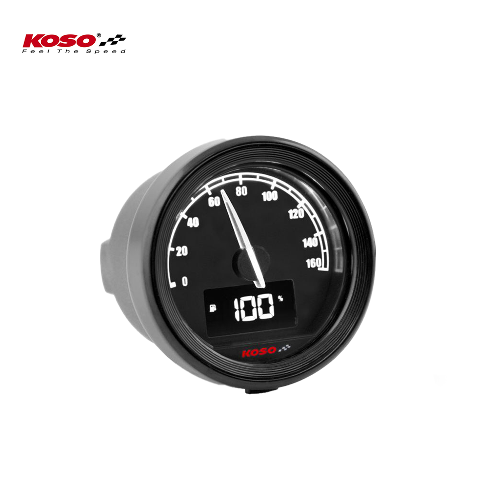 KOSO D48 passend für Harley Davidson® TNT-05 Tachometer 160 km/H mph ABE17