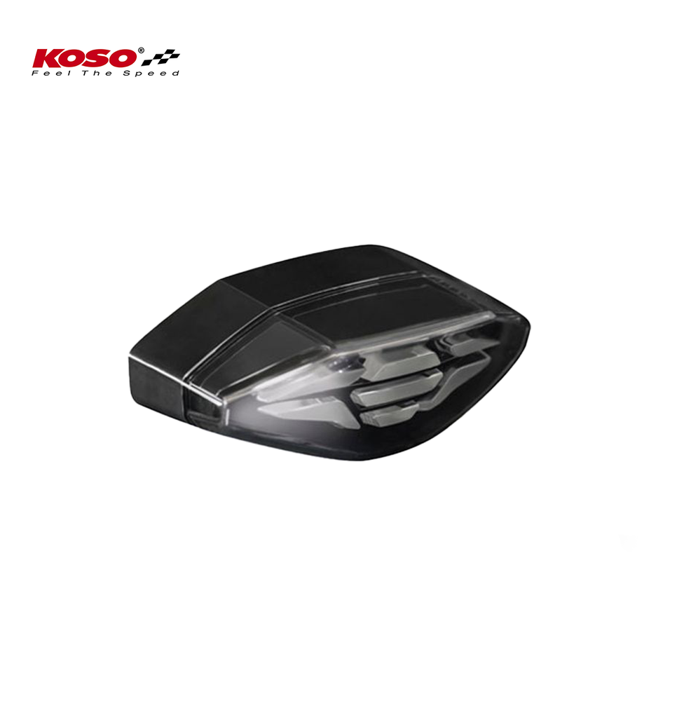 KOSO LED taillight GT-04 (smoke glass) E-tested