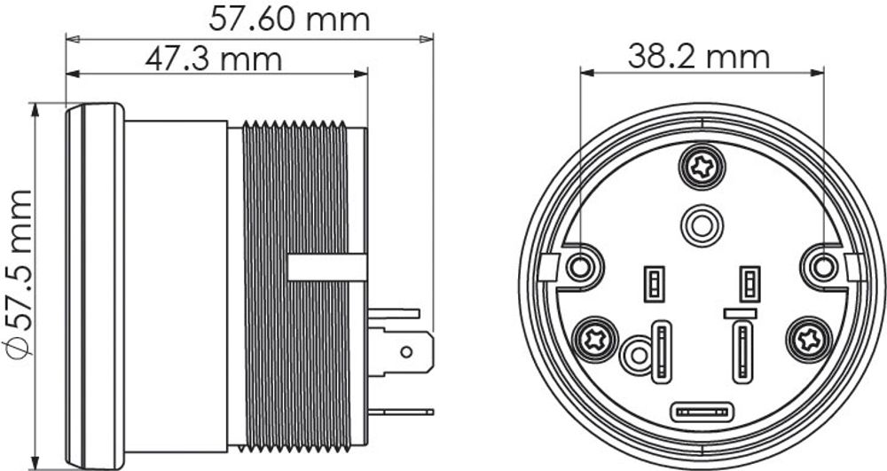 HD-Spannungsmesser digital