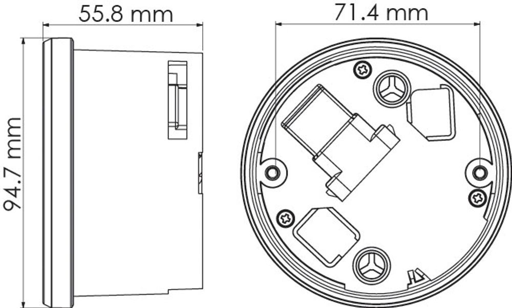 HD-Drehzahlmesser mit Can bus - System. Nur für Harley Davidson