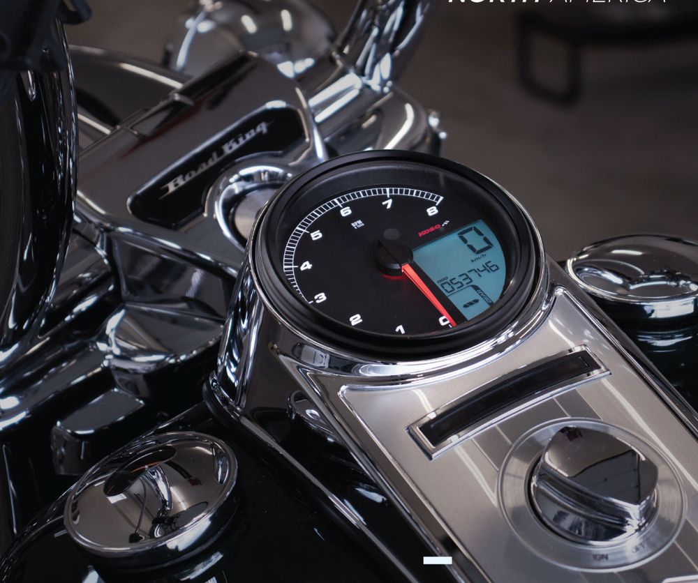 HD-05 Meter for Harley Davidson (2014+ models) black base