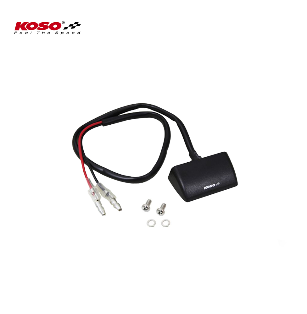 LED Nummernschildbeleuchtung, Blade (schwarz) E-geprüft