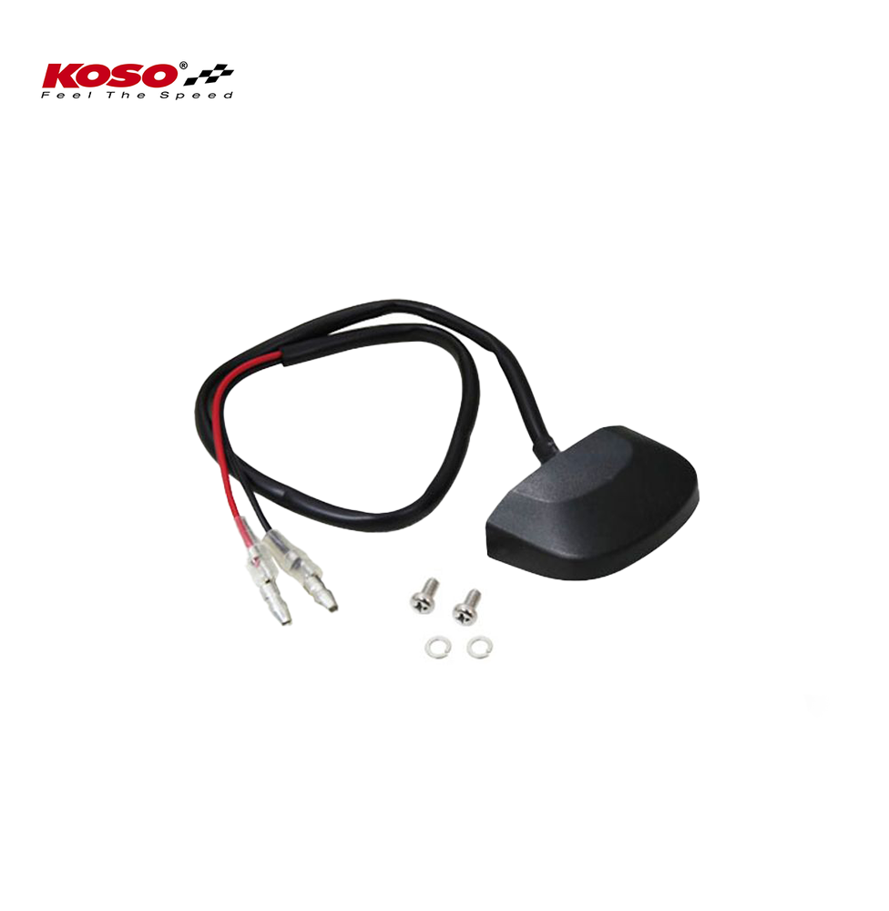 LED Nummernschildbeleuchtung, CURVE (schwarz) E-geprüft