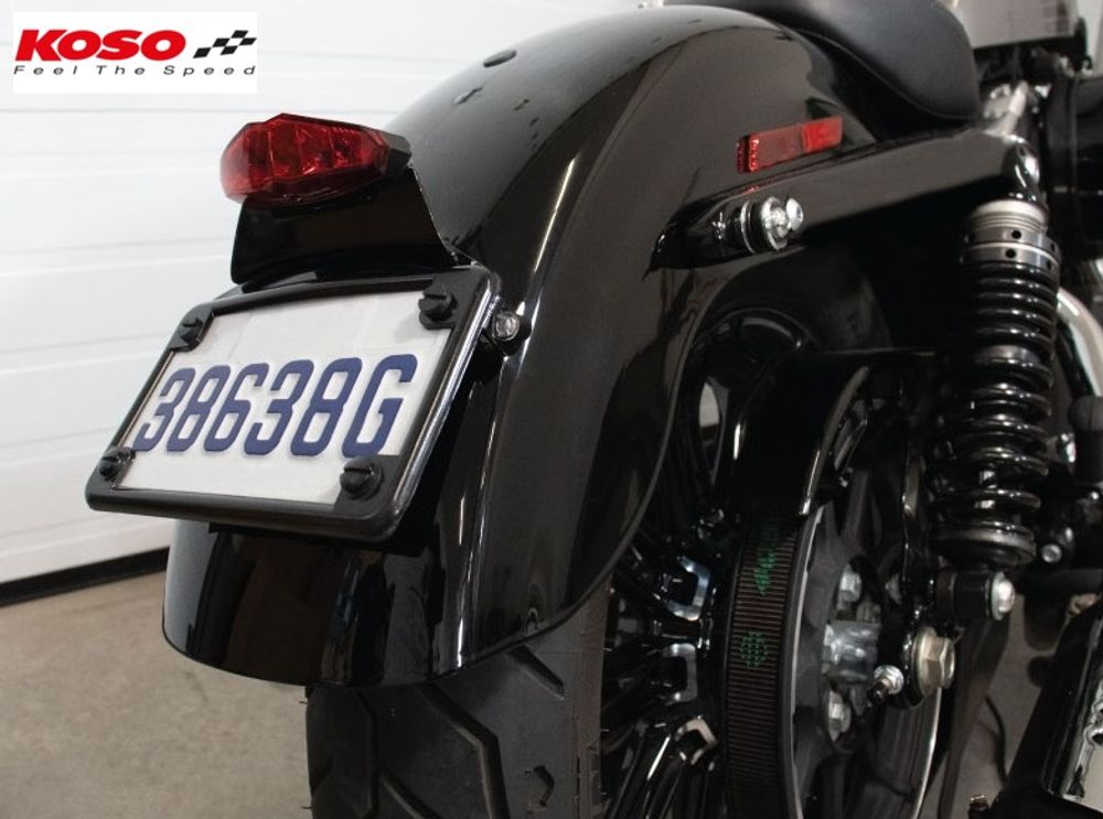 NANO LED rear light matt black