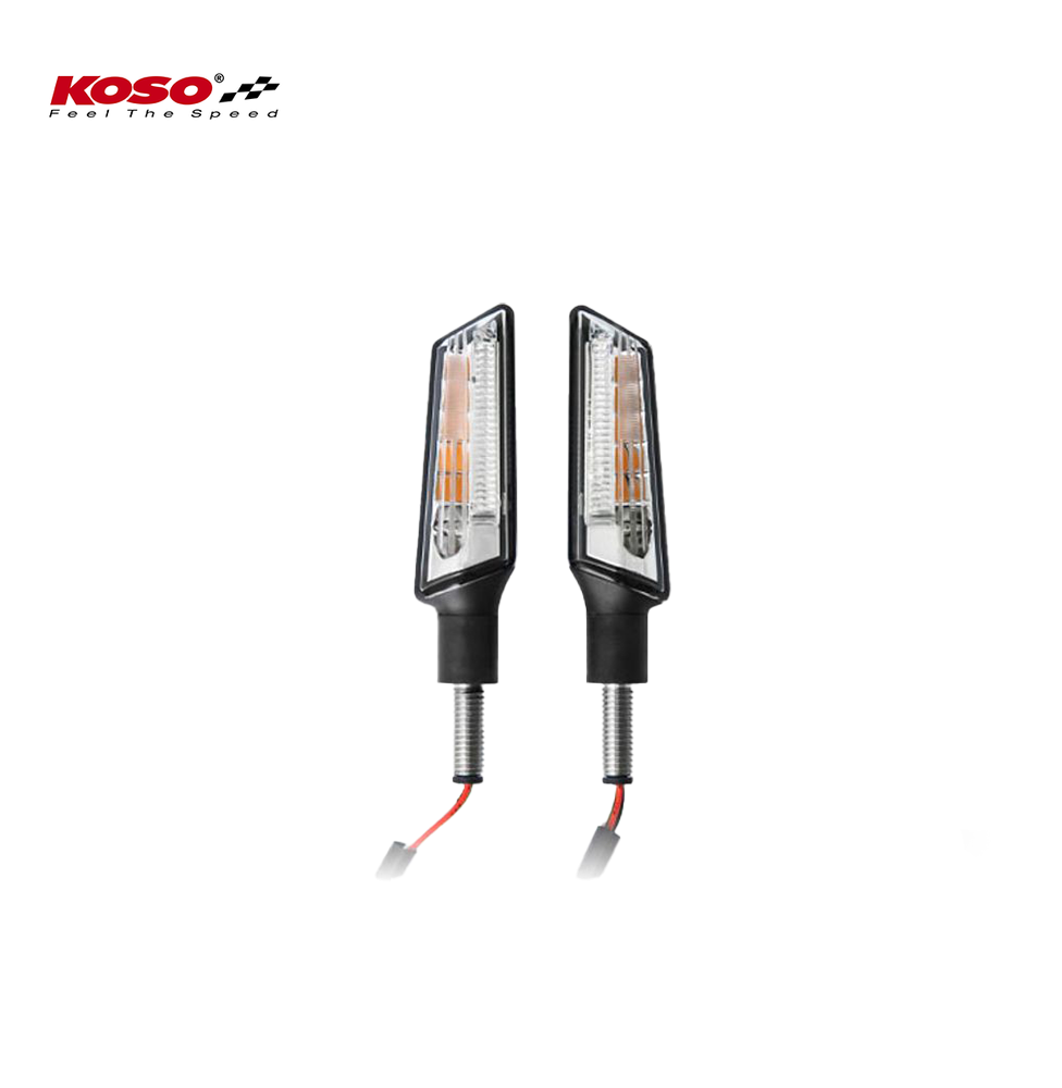 KOSO GW-03 LED direction indicator front.-Position clear version