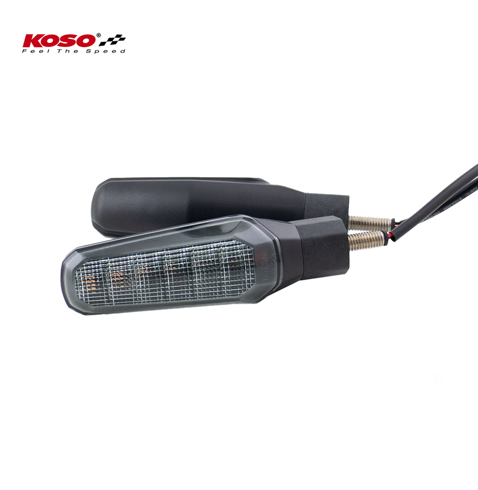 KOSO Z5 Blinker Rauchglas (Paar)