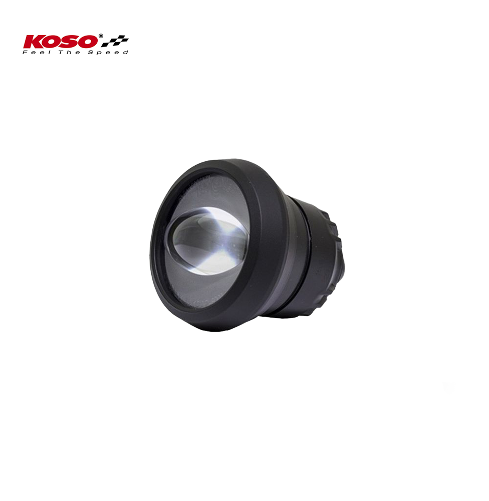 KOSO Aurora LED Nebelscheinwerfer schwarz E-geprüft