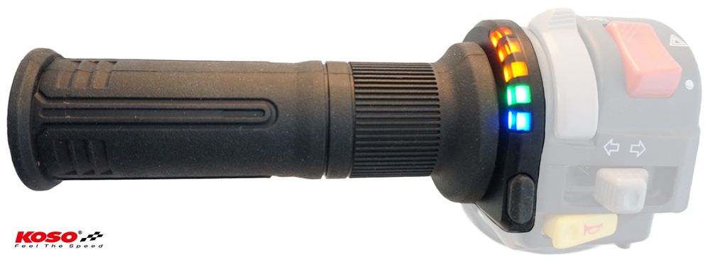 Instructions heated grips 7/8 inch + 1 inch L=120mm K-Type switch - black + 10 cm