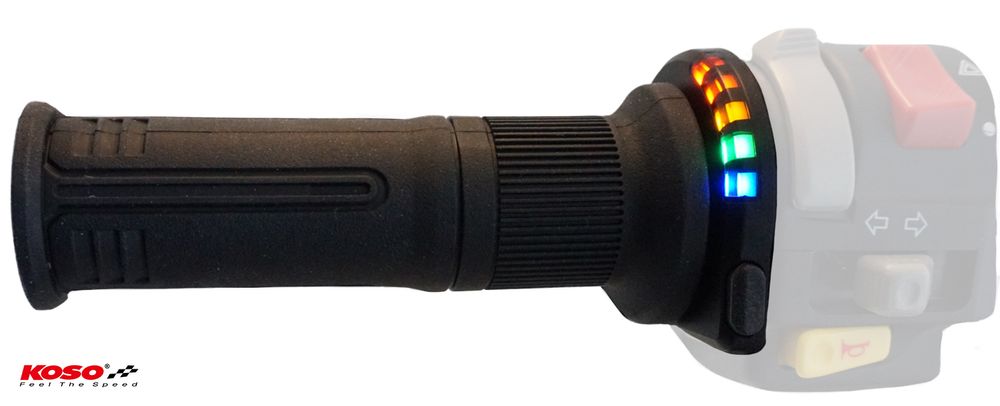 Anleitung Heizgriffe 7/8 Zoll + 1 Zoll L=120mm K-Type Schalter - schwarz + 10 cm