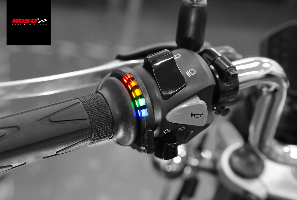 Heated grip switch K-type // 5 color levels
