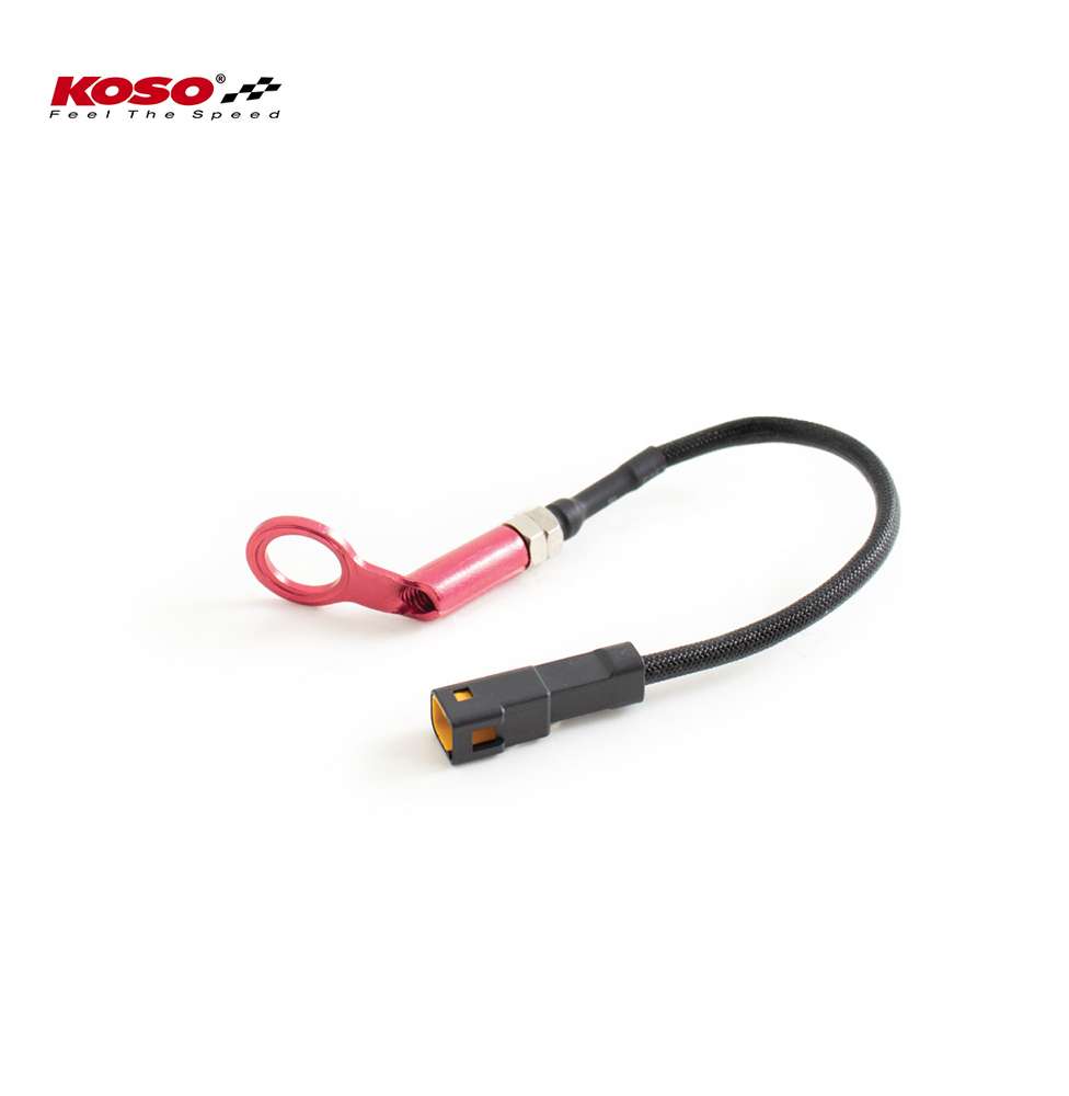 Temperature sensor for 10mm spark plug (250°C, white connector)