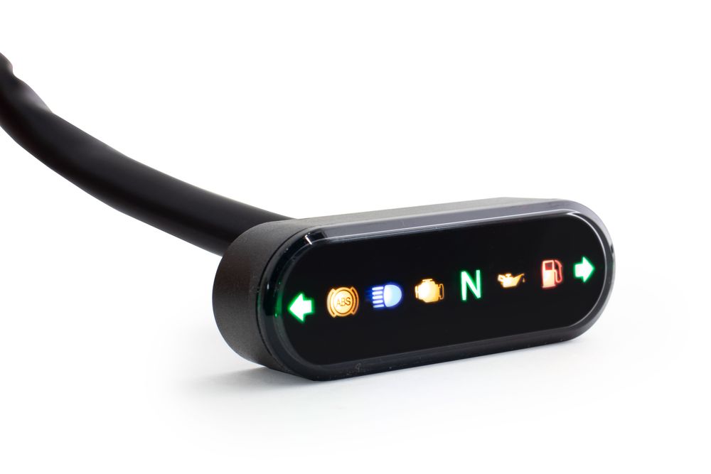 Koso indicator light display