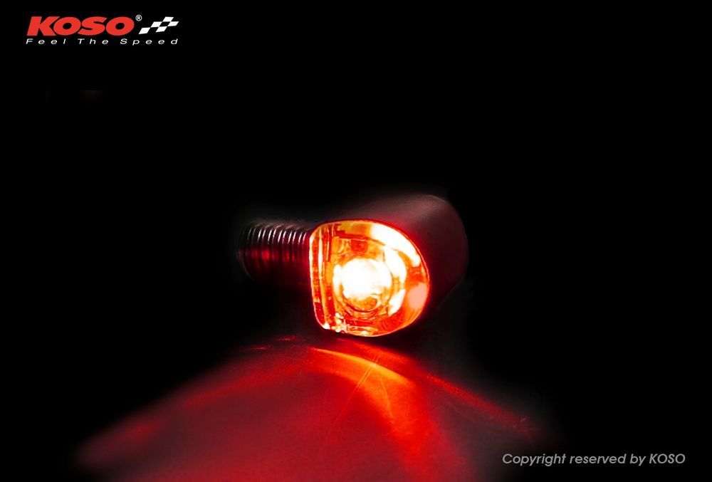 NANO LED rear light matt black