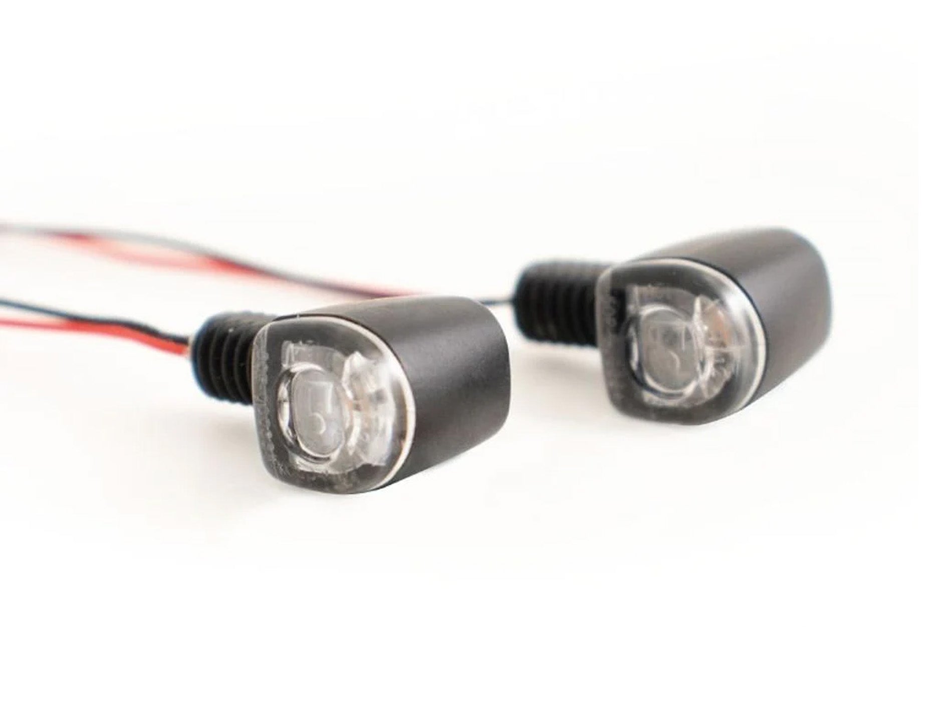 NANO LED Blinker + Rücklicht schwarz matt