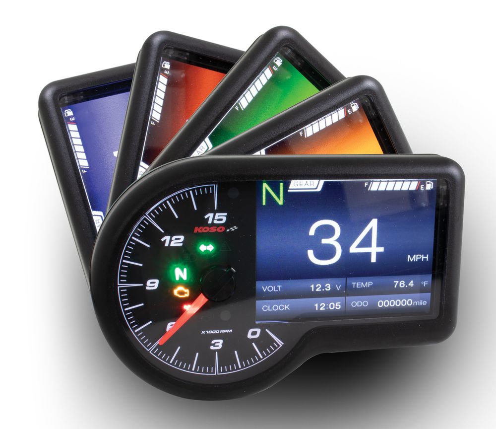 RX-3 TFT multifunction meter 15,000 RPM