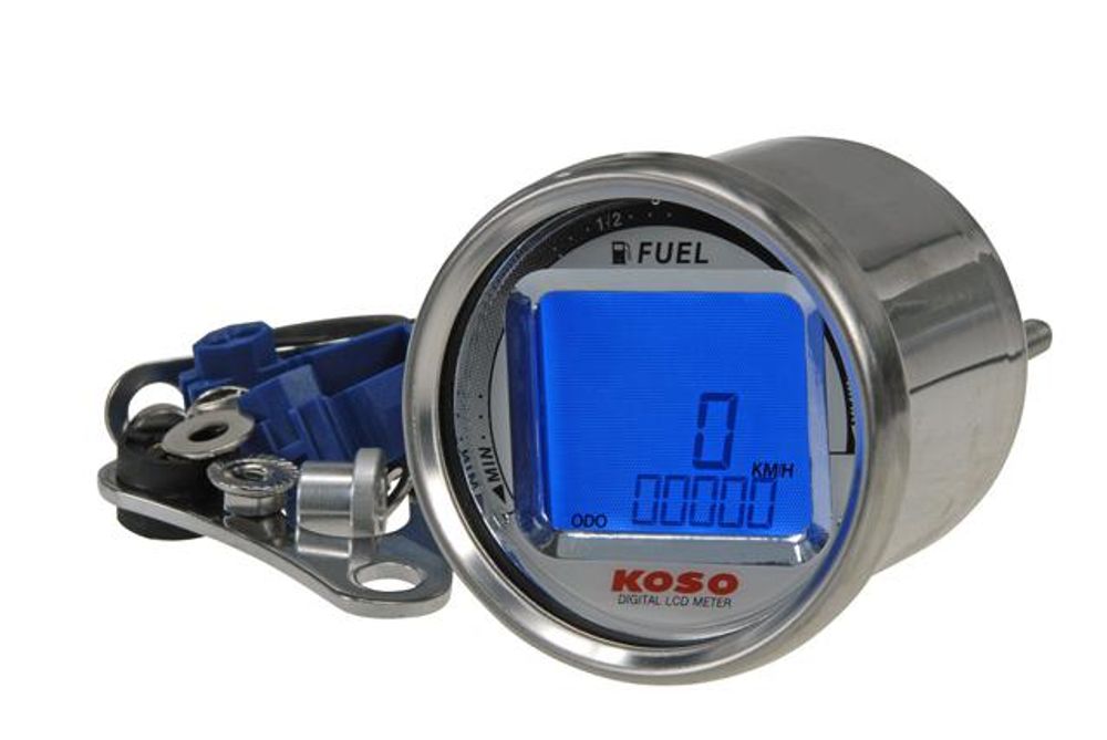 Anleitung D55 Tachometer (LCD, Geschwindigkeit / Kilometer / Tankanzeige) Anschluss (Yamaha))