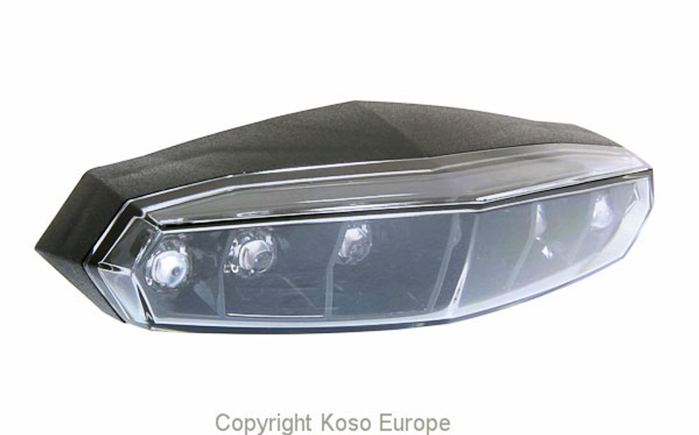 KOSO LED-Rücklicht Mini (getöntes Glas) E-geprüft