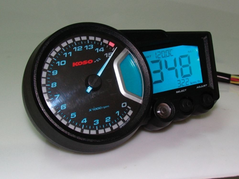 GP style Speedometer RX2 | E-Zeichen geprüft / ABE