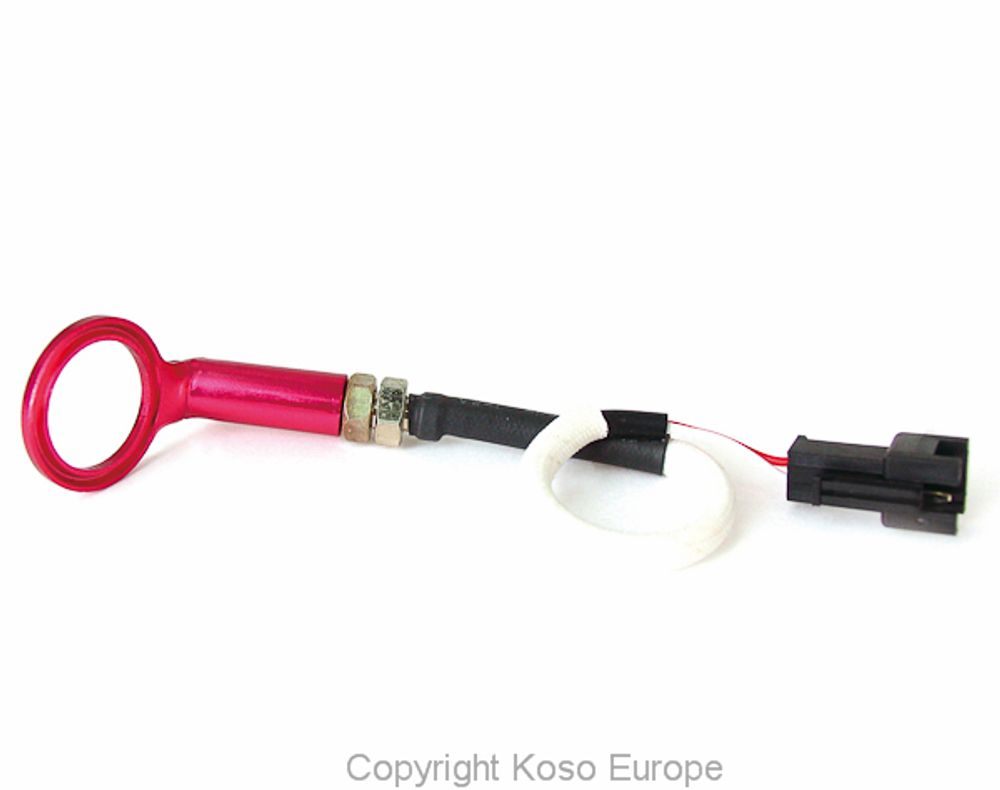 Temperature sensor for 10mm spark plug (150 degrees C, black plug)