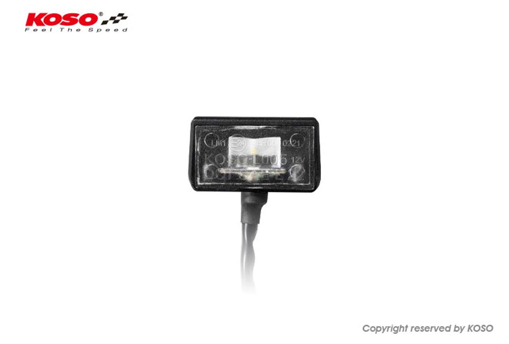 KOSO GL-04 LED-Kennzeichenleuchte E-geprüft