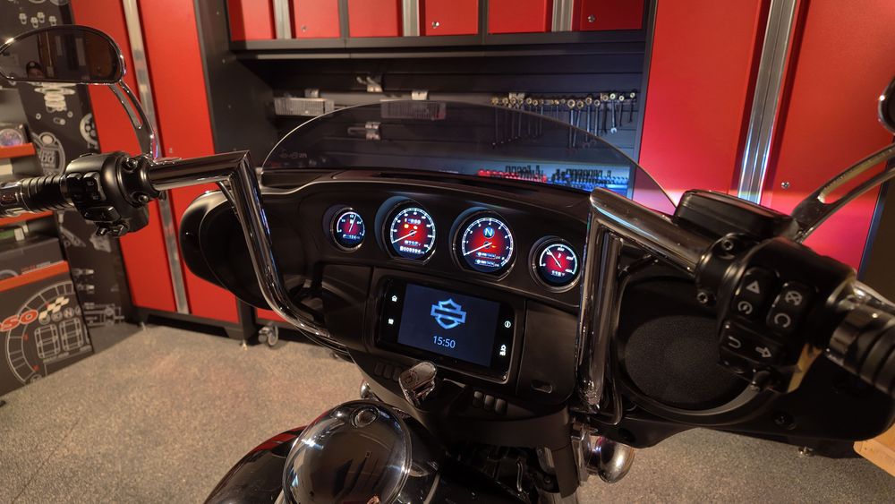 BA064930 TFT Instrument Set for Harley-Davidson® 2014-2023 