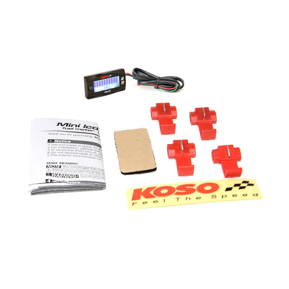 Instructions Koso Mini Style 3 - Fuel (fuel gauge)
