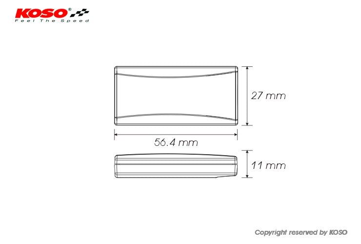 Koso Super Slim line Uhr